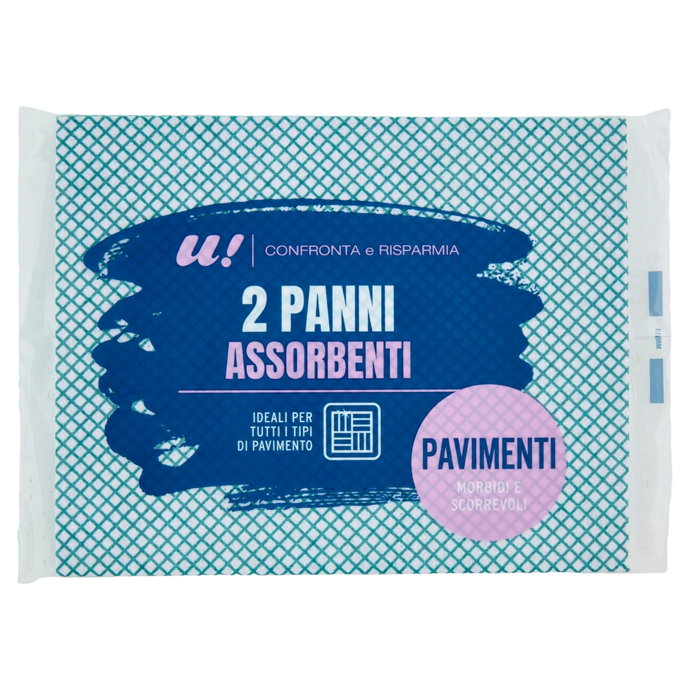 2 Panni Assorbenti per Pavimenti U! Confronta e Risparmia